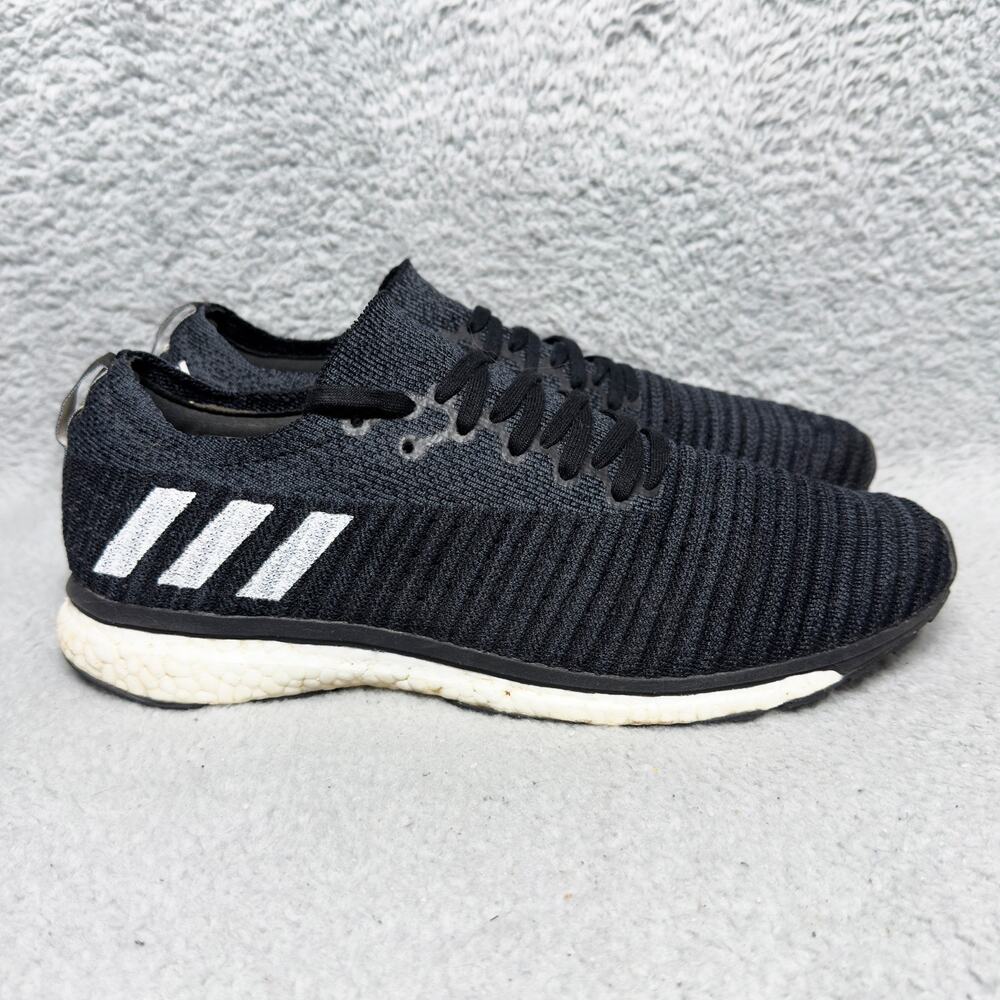 Adidas Adizero Prime Mens Size 11 Running Shoes Sneakers Black‎ Primeknit B37401